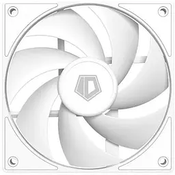 Вентилятор 120 мм ID-Cooling AF-125-W білий 120x120x25 мм 500-2000 об/хв <29.85 дБ 4-pin (PWM) 78.25CFM гідравлічний