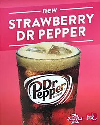 Газований напій Dr Pepper Strawberry Cream Soda 355 мл - мініатюра 2