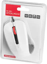 Мишка Modecom MC-M9.1, 4кн., 1600dpi, чорно-біла - мініатюра 5