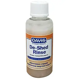 Davis De-Shed Rinse девіс полегшення линяння ополіскувач для собак та котів