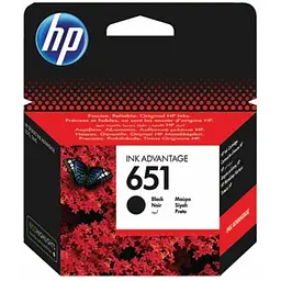 Картридж HP DJ No.651 black Ink Advantage (C2P10AE)