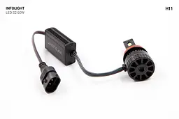 Комплект світлодіодних ламп Infolight S2 H11 60W - мініатюра 5