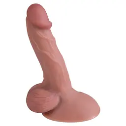 Фалоімітатор Erospace Natural Play D4 21 см тілесний - мініатюра 3
