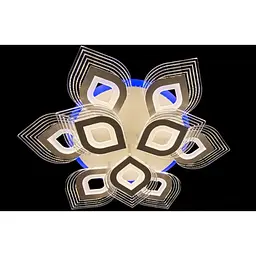 LED люстра світильник з пультом і підсвічуванням Linisoln 2728-6+3 WH