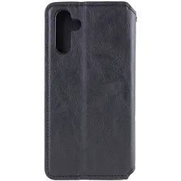 Шкіряний чохол-книжка GETMAN Cubic (PU) для Samsung Galaxy A14 4G/5G Чорний - мініатюра 2