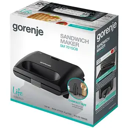 Бутербродниця Gorenje SM 701 GCB (00000019969) - мініатюра 6