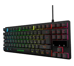 Клавіатура ігрова GamePro GPGK-537 Nitro USB RGB Black - мініатюра 2