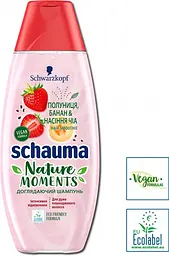 Шампунь Schauma Nature Moments Смузі Полуниця, Банан і Насіння Чіа, для дуже пошкодженого волосся, 400 мл - мініатюра 2