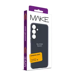 Чохол MAKE Samsung S25 FE Silicone Black - мініатюра 3