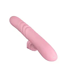 Вібратор Angelia, USB 3 Functions Of Thrusting, 20 Vibrations Flesh - мініатюра 7