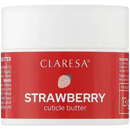 Олія для кутикули Claresa Strawberry Cuticle Butter 13 г