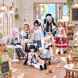 Колекційна лялька Pop Top Jotoys BJD SyncyLand Сад мрій (LU-202601) - мініатюра 5