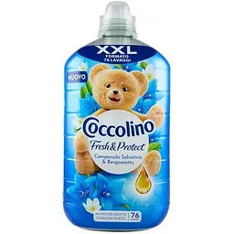 Кондиціонер для білизни Coccolino Дзвіночок та бергамот 1.75 л