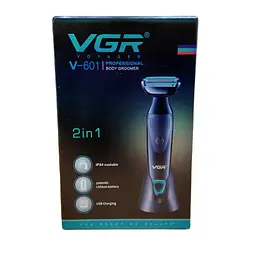 Електробритва чоловіча акумуляторна VGR V-601 IPX4 500mAh 5W Black - мініатюра 7