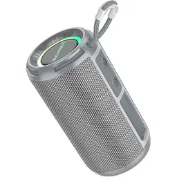 Портативна bluetooth колонка Borofone BR37 TWS з LED підсвічуванням dark сірий