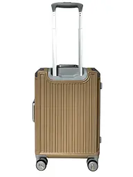 Валіза Milano bag 013 колір шампань розмір маленький S - мініатюра 6
