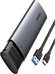 Зовнішня кишеня для накопичувача UGREEN USB-C to M.2 NGFF 5G Enclosure A TO C Cable 50cm (UGR-10903)