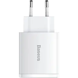 Зарядний пристрій Baseus Compact Quick Charger 2U+C 30W EU white (CCXJ-E02) - мініатюра 3