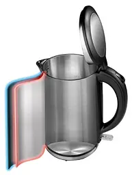 Електрочайник Gorenje K15DWS (KES5208C-GS) (6803893) - мініатюра 3