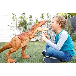 Неймовірно великий Ті-рекс Jurassic World Парк Юрського періоду (FMM63) - мініатюра 7