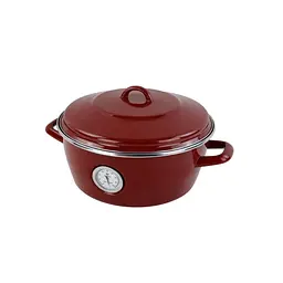 Каструля-жаровня з кришкою Vitrinor Dutch Oven 2111691 26 см 5 л червона - мініатюра 3
