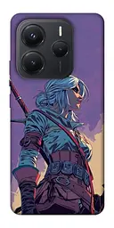 TPU чохол Demsky The witcher ciri для Xiaomi Redmi Note 14 5G