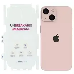 Захисна плівка DK для Apple iPhone 13 | AG Matte Unbreakable Membrane HydroGel 360° (clear) - мініатюра 2