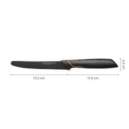 Кухонний ніж Fiskars Edge для томатів та хліба 13 см (1003092) - мініатюра 2