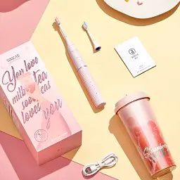 Електрична зубна щітка Soocas Sonic Electric Toothbrush V2 Pink - мініатюра 4