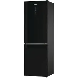 Холодильник Gorenje з нижн. мороз. камерою 185х60х60 см 2 двері 204(96) л А++ NoFrost+ LED дисплей чорний - мініатюра 6