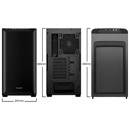 Корпус Be quiet! Pure Base 501 без БП Black (BG073) - мініатюра 3