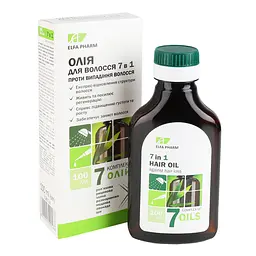 Олія для волосся Elfa Pharm 7 олій, 100 мл - мініатюра 2