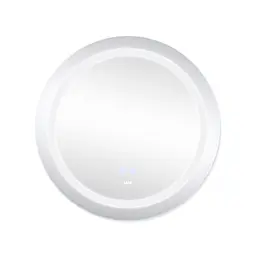Дзеркало Lidz Aria R600 з LED-підсвічуванням Touch, з антизапотіванням, з диммером яскравості LD78LR600 - мініатюра 4