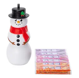 Диспенсер з цукерками PEZ Snowman Limited Edition Ornament 49.3г - мініатюра 3