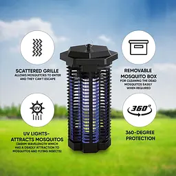 Відкритий відлякувач комах MOSKITRAP Zapper MW12 УФ-лампа - мініатюра 2