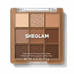 SHEGLAM Coffee Shop 9 Pan Eyeshadow Palette палетка тіней для повік
