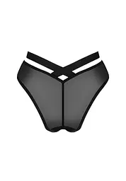 Сексуальні трусики Obsessive Brasica XS/S чорний - мініатюра 8