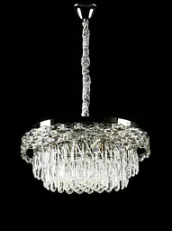 Splendid Ray LA7013/500/5+LED (CR), хромована кришталева люстра 50 см на 5 ламп з LED - мініатюра 2