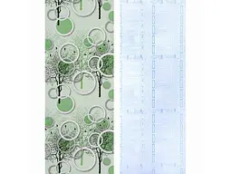 Плівка на самоклейці STICKER WALL 45см * 10м 0,07мм Чорні та зелені дерева SW-00002440 - мініатюра 6