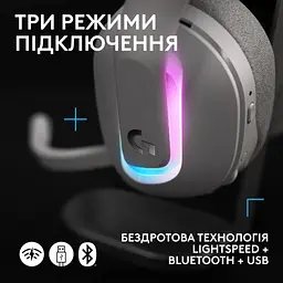 Навушники Logitech G522 Lightspeed Wireless Gaming Headset White (981-001550) - мініатюра 7
