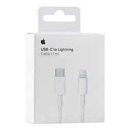 Кабель для заряджання USB Apple Type-C to Lightning 1 м Білий - мініатюра 2