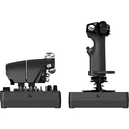 Джойстик із важелем керування двигуном Logitech X-56 Rhino Saitek Pro Flight (945-000059) [175063] - мініатюра 4