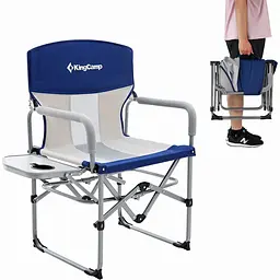 Розкладне крісло KingCamp ASH Navy/Beige (KC3824_NAVY) [145546] - мініатюра 6