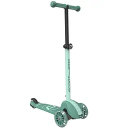 Самокат Scoot and Ride Highwaykick-3s колеса світяться 3+ років сіро-зелений (SR-00939) - мініатюра 8
