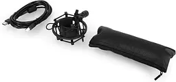 Конденсаторний USB-мікрофон Auna MIC-900WH-LED, 16 біт/48 кГц, 32 дБ (10011711) - мініатюра 3