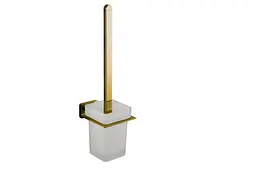Йоржик для унітазу VBI Mercury gold VBI-040210GL, Золотий