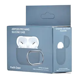 Чохол Silicone Case 1,2mm for AirPods Pro Pacific Green - мініатюра 2