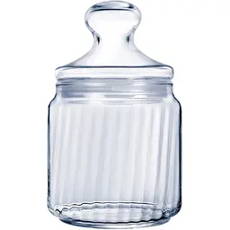 Банка Luminarc Club Striped скляна з кришкою 0.75 л (V9602)