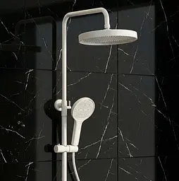 Душова система з виливом Rea Creo white REA-P0359 - мініатюра 2