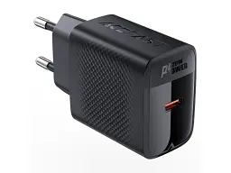 Блок живлення Acefast A82 20 W GaN Black (6974316283232) - мініатюра 2